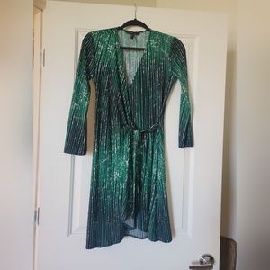 BCBG Max Azria Wrap Dress Adele